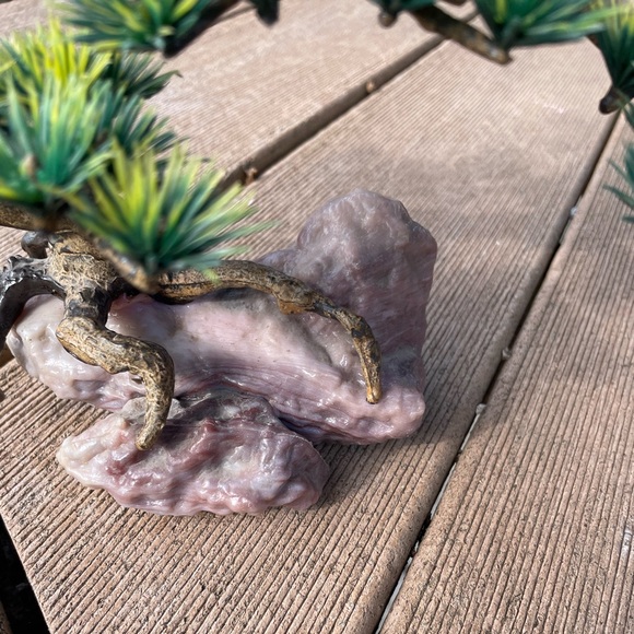 Bonsai Tree Plants Artificial Bosai Tree with plastic rock - Picture 2 of 13